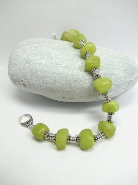 Green Candy jade bracelet
